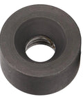 Black wheel stud installer tool for mounting tire studs straight. Essential for stock domestic and import trucks plus cars.
