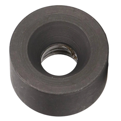 Black wheel stud installer tool for mounting tire studs straight. Essential for stock domestic and import trucks plus cars.