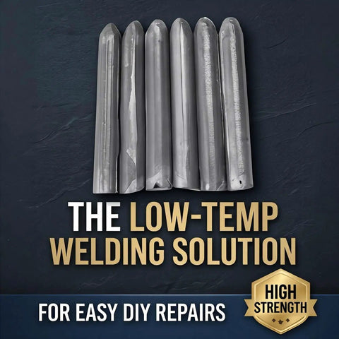 Low Temperature Aluminum Welding Rods Set 30 60 90 Pcs Lighter Melt Welding Rods For Metal Repair high strength display