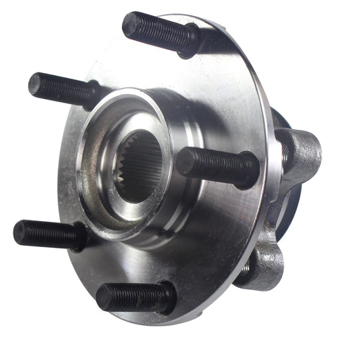 Front And Rear Wheel Bearing And Hub Assembly 5 Lug 4pc Set For 2008 2013 Nissan Rogue 4WD AWD Beefed Up Heavy Duty Replacement