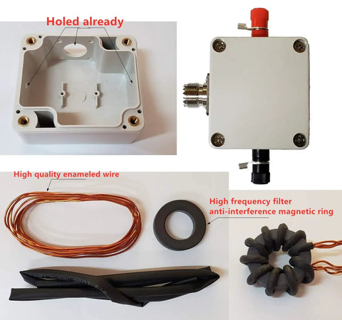 DIY Balun Kit For Antenna Balance Unun Ham Radio Build 1 To 1 Transformer For 100W 200W Transmit And Receive High Performance