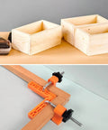 90 Degree Clamp Set With Positioning Squares Three Inch Four Inch And Two Point Three Inch Right Angle Clamp used on wood frame