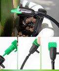 30 Pcs Adjustable Water Flow Drippers With 30 Emitters And Stakes For Garden Lawn Plants Succulents And Flowers Drip Irrigation System