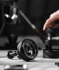58mm WDT Tool For Espresso Distribution With Magnetic Base For Baristas, Adjustable Depth Needle Distributor, Pro Grade YU Series Cyclone T5849