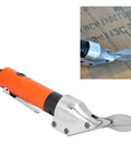 One Quarter Inch Air Shears Pneumatic Metal Cutter With Steel Straight Blade For Auto Maintenance and Hardware Processing 2500 RPM