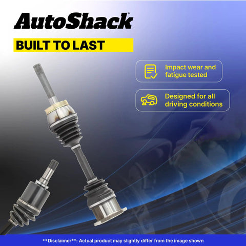 Front CV Axle Shaft Assembly Driver Side Fits Nissan Sentra 2007-2012 FWD 2.0L, High-Quality Replacement, 26.81 Inch Overall Length, Replaces Front Left Axle Shaft, built to last