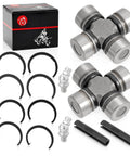 2X Front And Rear Driveshaft U Joint For Ranger RZR Scrambler Sportsman 300 325 330 425 400 500 570 700 EV 800 850 900 1000 Turbo General 1000 4 XP EPS with clips and pins
