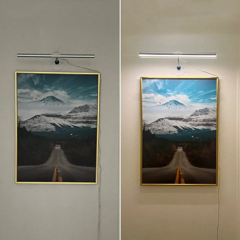 Dope USB Picture And Painting Light With Adjustable 3200K To 6500K Color Temperature, 360 Degree Rotatable And Five Level Dimming