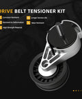 Belt Tensioner Serpentine Belt Idler Pulley Kit For Dodge Trucks And SUVs 3.9L 5.2L 5.9L 1992 2003 Fits D150 D250 D350 Dakota Durango Ram 1500 2500 3500 W150 W250 W350 Replacement drive belt tensioner and idler pulley