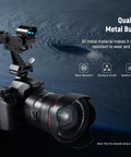 Rock Solid All Metal Telescope Finderscope Mount Adapter With Cold Shoe And One Quarter Inch Thread attached to camera
