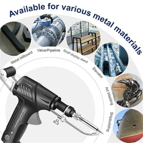 2025 Laser Welding Machine Set With Built In Intelligent App System For Pro Grade Internal Heated Laser Welder shown with metal materials