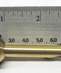 18 Pound Pull Strength Rare Earth Magnet For Metal Testing beside a ruler showing pocket-sized dimensions