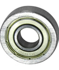 Close-up of Two Pack 16100Z Deep Groove Ball Bearings 10 x 28 x 8mm Metal Shielded Bearings with Double Shields