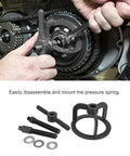 Clutch Spring Compressor Solid Steel Tool For Motorcycle Repair Replaces HD 38515A Removing And Installing Clutch Pressure Springs Direct OEM Replacement Motorcycle Repair Kit, used on motorcycle clutch assembly