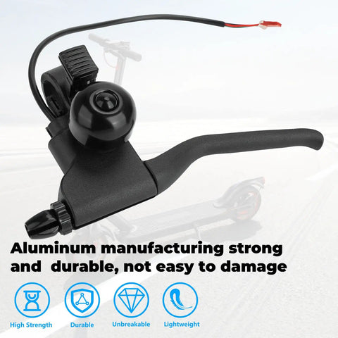 Replacement Brake Handle Lever With Cable Kit For iScooter i8 And i9 Electric Scooters Aluminum Lever