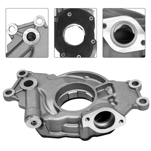 Chevy 5.3 Timing Chain Kit M295HV Oil Pump for 2007 to 2013 Silverado and GMC LS engines, gasket set shown in detail