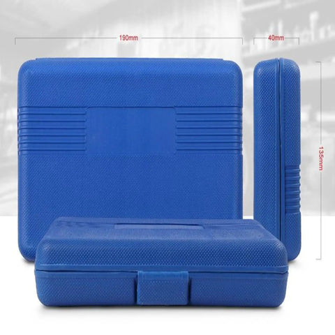 Extra Long Magnetic Security Bit Set 50 Piece Screwdriver Bit Kit with CRV ABS Bits in blue case