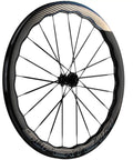Carbon Disc Brake Wheelset For Road Bikes Tubeless UD Glossy Finish 50CU-28-CC with thru axle design for smooth ride
