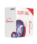 Budget Friendly 500ft 22/8 Alarm Cable CCA Wire box with security branding
