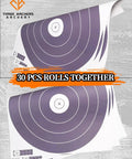 30 Pack Archery Targets 40cm NFAA Standard 5 Ring Single Spot Paper Targets For Training And Competition No Glare Wood Free Print Archery Practice For Indoor And Outdoor Use