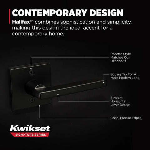 Matte Black Dummy Door Lever For Closets And French Double Doors Non Turning Non Locking Interior Push Pull Handle design details