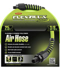 Tough As Nails Pro Air Hose Three Eighth Inch By 25 Feet Heavy Duty Lightweight Hybrid Polymer Zero Kink Construction.