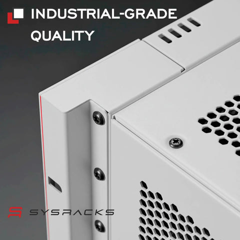 32U Server Rack Cabinet With 19 Inch Network Enclosure Layout 35 Inch Deep Floor Standing Data Chassis close-up showing industrial-grade material.