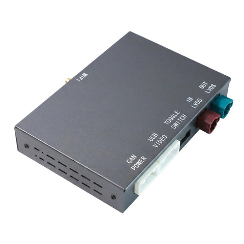 BMW Wireless CarPlay Android Auto Retrofit Kit Decoder Box For NBT System With 6 Pin LVDS Port Plug And Play top view