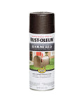 Badass Hammered Spray Paint In Sleek Dark Bronze Knocking Out Rust And Delivering All Weather Armor For Your Toughest Metal Wood Or Concrete DIY Builds That Never Quit, 12 oz can.