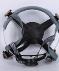 Top view of 4 Point Hard Hat Replacement Suspension Kit With Shock Absorbing Liner, Universal Lightweight Cap Insert, knob adjustable.