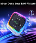 Car Bluetooth 5.4 Receiver With 3.5mm Aux, Coiled Cable, Hands Free Calling, Noise Canceling Microphone, HiFi Deep Bass