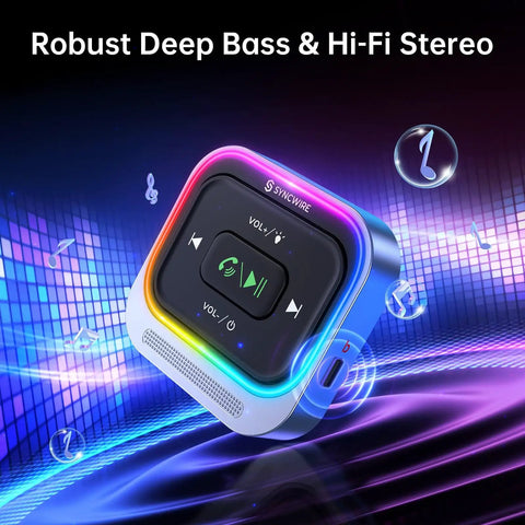 Car Bluetooth 5.4 Receiver With 3.5mm Aux, Coiled Cable, Hands Free Calling, Noise Canceling Microphone, HiFi Deep Bass