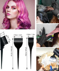 Pro At Home Hair Dye Kit 21 Pcs Set With Dye Brush 350ml Color Bowl Hair Clips Applicator Ear Covers Gloves Capes And Disposable Shawls for coloring hair