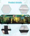 Northern Lights Motif Cutting Machine Cover With Pocket Carrying Case For DIY Cutting Maker And Die Cut Machines Dust Shield