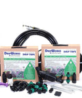 Low Flow Drip Tape Irrigation Kit For Row Crops On Farms With Agricultural Grade Components Includes Two 100 Foot Rolls Of Drip Tape And A 50 Foot Half Inch Mainline