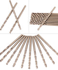 HSS M35 Cobalt Twist Drill Bits Set 4mm Pack Of 10 For Stainless Steel And Hard Alloys Pro Grade Precision Cutting Bits