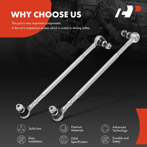 Beefed Up Front Sway Bar Links Kit For BMW 325xi 328i XDrive 328xi 330xi 335i XDrive 335xi X1 AWD 2012 2015 Front Left And Right Stabilizer Links Replacement pictured