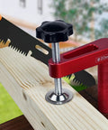 Rock Solid Aluminum Holdfasts For 19mm And 20mm Dog Holes Providing Secure Wood Gripping With Quick Release, Easy One Hand Operation