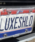 Premium Clear License Plate Covers 2 Pack With Stainless Steel Screws Durable Weatherproof Shield For Your Ride Made In The USA UV Protected