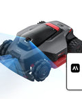 LiDAX Ultra 3000 All Terrain Robotic Lawn Mower No Fuss With AWD and 4G Dual Maps 360 Degree LiDAR and AI Vision with phone app.