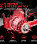 10 Inch Cordless Chainsaw With Brushless Motor Auto Oiler For Wood Cutting Battery Powered Mini Chainsaw Tool Only Compatible With 18V