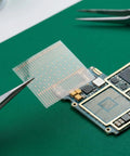 Pro Grade PCB Solder Pad Sheet With 208 Repair Spots for microsoldering near mobile phone board repair tools