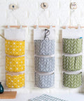 Score Major Closet Wins With This Over Door Hanging Shoe Organizer Bag Crafted From Soft Cotton Linen Featuring Roomy Pockets For Smart Bedroom Bathroom And Garage Storage Solutions.