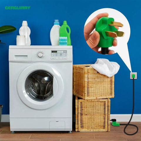 15 Foot 3 Prong Dryer Extension Cord 30 Amp NEMA 10-30P to 10-30R Weatherproof ETL Listed connected to dryer