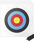 Bulk 30 Pack Archery Target Paper 40x40cm 10 Ring Indoor Target Faces With Arrow Puller And Pins For Bow Hunting And Precision Practice