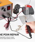 30A Jewelry Spot Welder For Gold Silver Platinum And Steel Necklaces with pulse arc welder, repairing gold necklaces