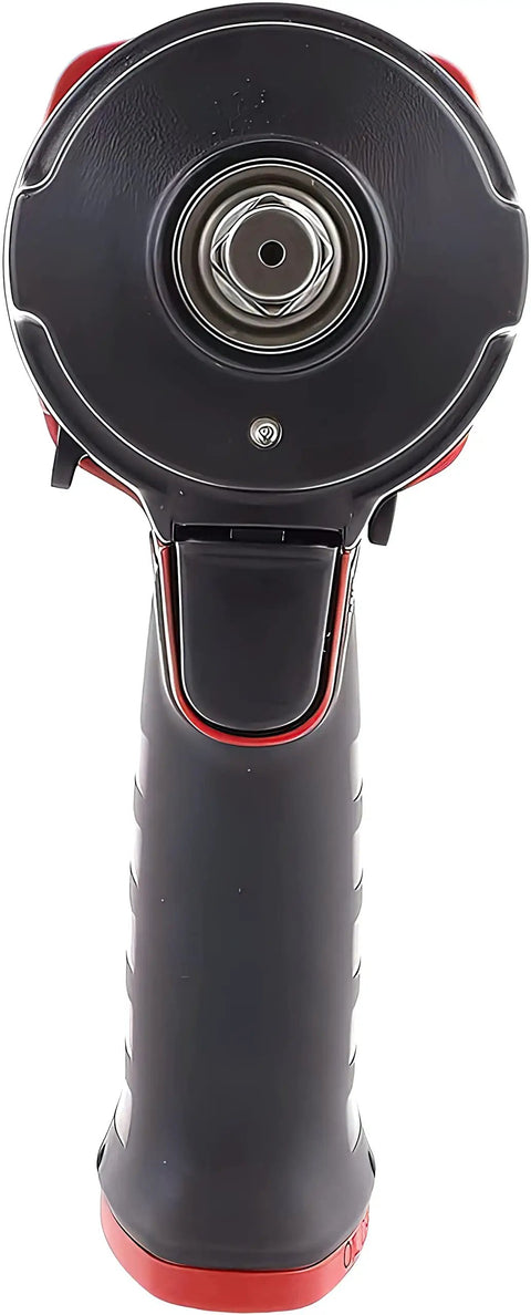 Front view of 1/2 Inch Air Impact Wrench Packin 960 Ft Lbs Of Raw Torque for heavy duty tasks with durable metal construction.
