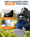 4 Pack Replacement Spool Cap For Ryobi Weed Eater And String Trimmers AC14HCA Compatible With Ryobi One Plus 18V 24V 40V