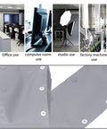 Snap Button Cable Sleeve Flame Retardant PVC Wire Cover And Cord Organizer Wrap Heavy Duty Wire Management 10M Roll for office and studio use.