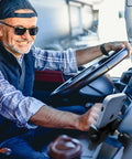 Heavy Duty Rugged Magnetic Phone Mount Holder With Hella Strong 50 Lbs Pull Force Magnet Clamp securing phone in truck.